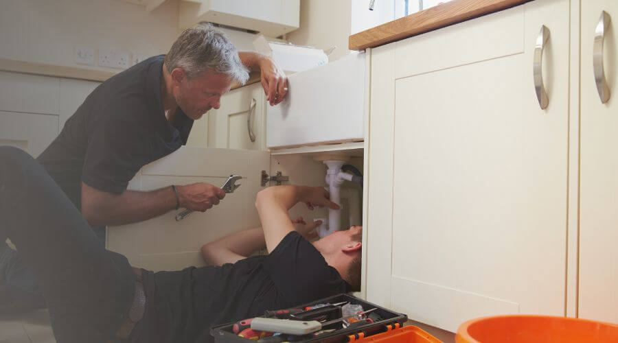 Professional burst pipe repair services in Moscow, AR